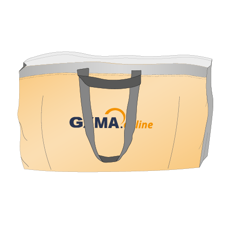 Canvas Tragetasche mit Druck