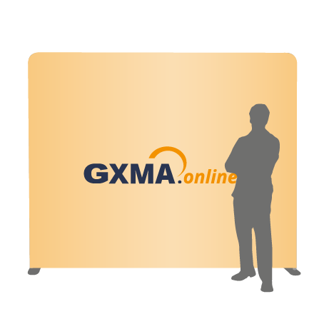 Textilwand ALU | 240er gerade | einseitig bedruckt